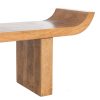 BANCO NATURAL MADERA DE MANGO 160 X 35 X 49 CM