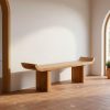 BANCO NATURAL MADERA DE MANGO 160 X 35 X 49 CM