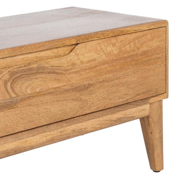 MUEBLE TV NATURAL MADERA DE MANGO 160 X 40 X 40 CM