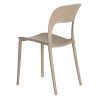 SILLA BEIGE POLIPROPILENO 43 X 43 X 83,20 CM