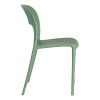SILLA VERDE MENTA POLIPROPILENO 43 X 43 X 83,20 CM
