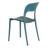 SILLA AZUL POLIPROPILENO 43 X 43 X 83,20 CM