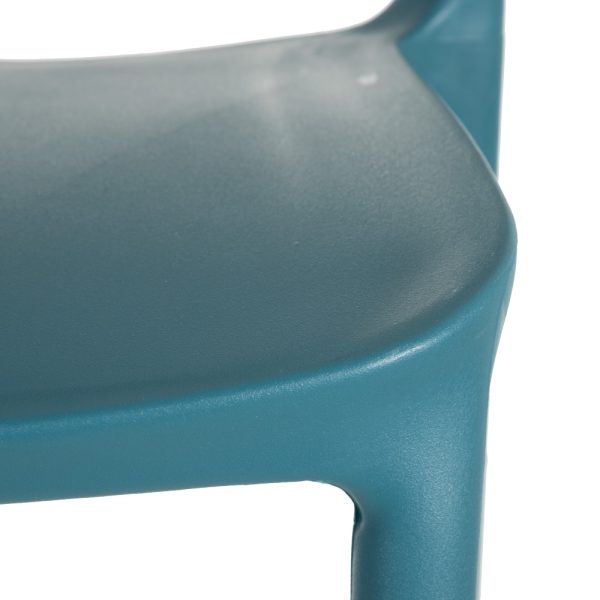 SILLA AZUL POLIPROPILENO 43 X 43 X 83,20 CM