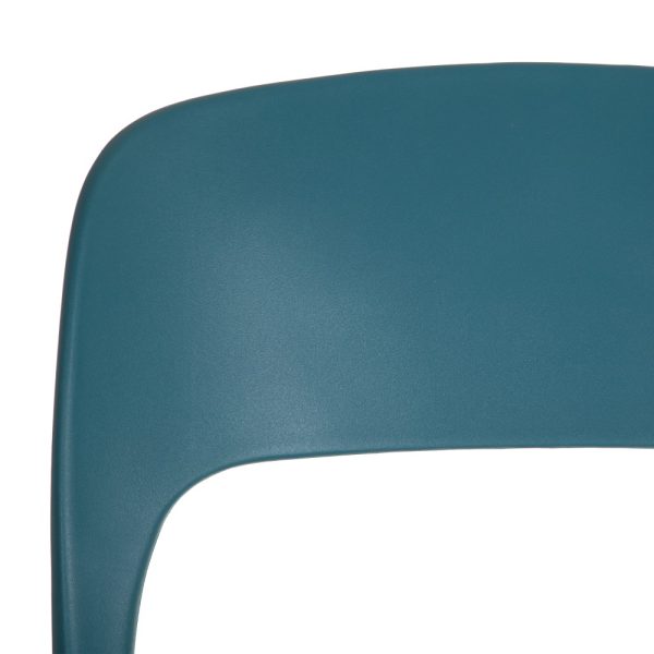SILLA AZUL POLIPROPILENO 43 X 43 X 83,20 CM
