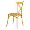 152656-03 SILLA AMARILLO POLIPROPILENO 48,50 X 43 X 91 CM