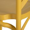 152656-05 SILLA AMARILLO POLIPROPILENO 48,50 X 43 X 91 CM