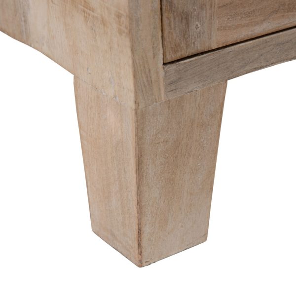 APARADOR BLANCO ROZADO MADERA DE MANGO 160 X 35 X 71 CM