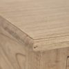 MESITA NATURAL MADERA MINDI DORMITORIO 50 X 32 X 72 CM