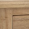 MESITA NATURAL MADERA MINDI DORMITORIO 50 X 32 X 72 CM