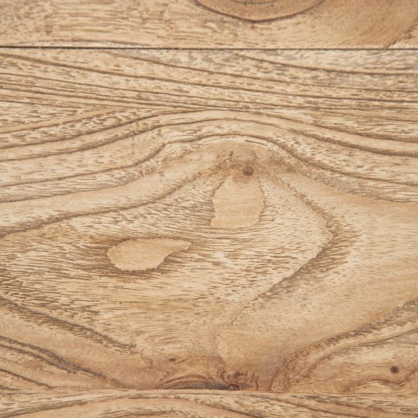 MESITA NATURAL MADERA MINDI DORMITORIO 45 X 35 X 50 CM