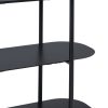 ESTANTERÍA NEGRO ACERO 90 X 28 X 70,30 CM