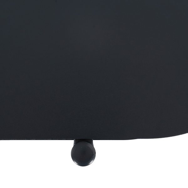 ESTANTERÍA NEGRO ACERO 90 X 28 X 70,30 CM