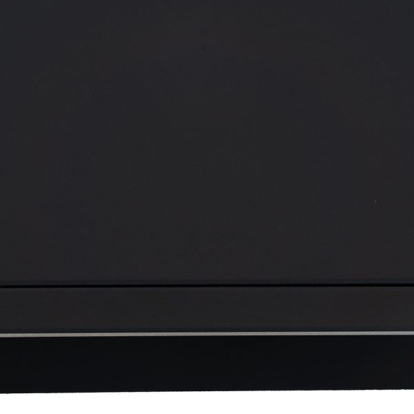 ESTANTERÍA NEGRO ACERO 80 X 30 X 81 CM