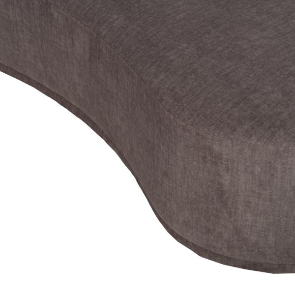 SOFÁ 3 PIEZAS GRIS TEJIDO SALÓN 405 X 112 X 70 CM