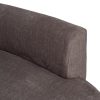 SOFÁ 3 PIEZAS GRIS TEJIDO SALÓN 405 X 112 X 70 CM