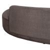 SOFÁ 3 PIEZAS GRIS TEJIDO SALÓN 405 X 112 X 70 CM
