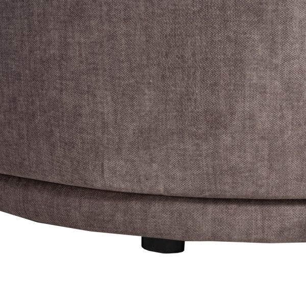 SOFÁ 3 PIEZAS GRIS TEJIDO SALÓN 405 X 112 X 70 CM