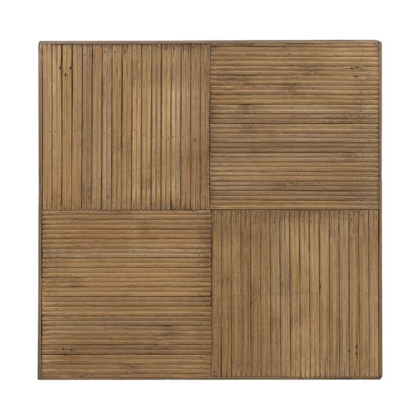 S/2 MESITAS NATURAL BAMBÚ 32,50 X 32,50 X 70 CM