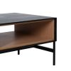 612165-04 MESA CENTRO NEGRO-NATURAL DM-MADERA 124 X 60 X 43,50 CM