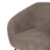 SILLÓN TAUPE TEJIDO-METAL 77 X 72 X 68 CM