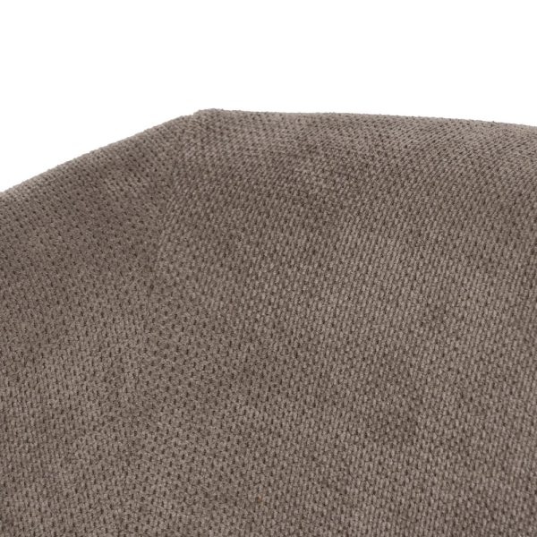 SILLÓN TAUPE TEJIDO-METAL 77 X 72 X 68 CM