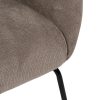SILLÓN TAUPE TEJIDO-METAL 77 X 72 X 68 CM