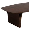 MESA CENTRO MARRÓN MADERA DE ACACIA 130 X 70 X 40 CM