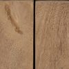 MUEBLE AUXILIAR NATURAL MADERA DE MANGO 81 X 41 X 83 CM