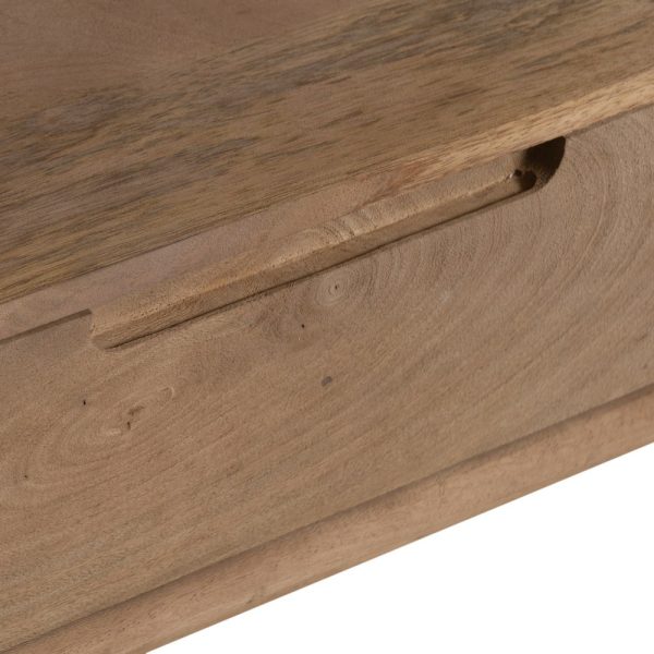 MUEBLE TV NATURAL MADERA DE MANGO SALÓN 180 X 40,50 X 48 CM