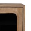 MUEBLE TV NATURAL MADERA DE MANGO SALÓN 180 X 40,50 X 48 CM