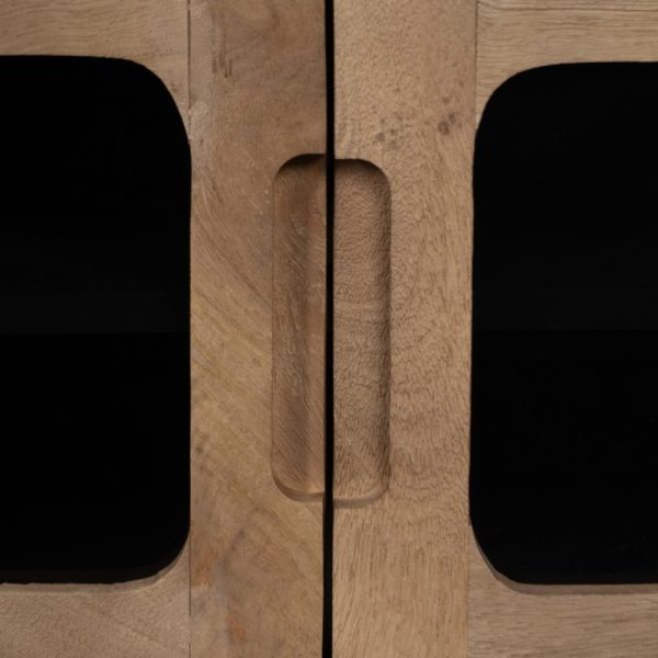 MUEBLE TV NATURAL MADERA DE MANGO SALÓN 180 X 40,50 X 48 CM