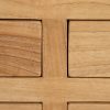 CONSOLA NATURAL MADERA MINDI ENTRADA 85 X 26 X 85 CM