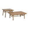 MESA CENTRO NATURAL BAMBÚ 65 X 65 X 46 CM