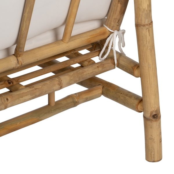 SILLÓN NATURAL BAMBÚ 65 X 86 X 81 CM