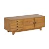 613286-01 MUEBLE TV NATURAL MADERA MINDI SALÓN 120 X 40 X 45 CM