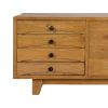 613286-04 MUEBLE TV NATURAL MADERA MINDI SALÓN 120 X 40 X 45 CM