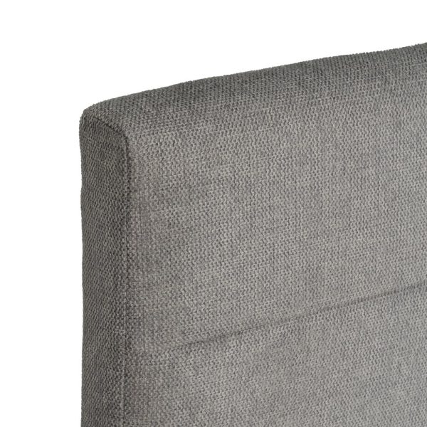 CABECERO GRIS TEJIDO DORMITORIO 190 X 8 X 100 CM