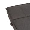 SOFÁ-CAMA GRIS METAL-MADERA SALÓN 178 X 94 X 86 CM