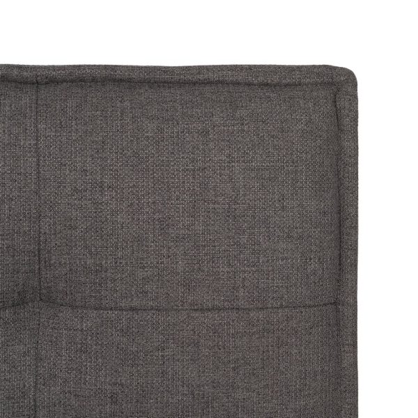 SOFÁ-CAMA GRIS METAL-MADERA SALÓN 178 X 94 X 86 CM