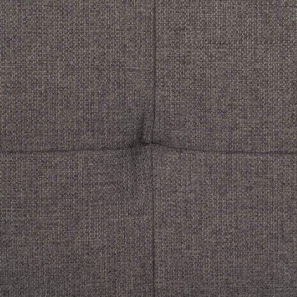 SOFÁ-CAMA GRIS METAL-MADERA SALÓN 178 X 94 X 86 CM