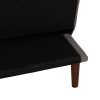 SOFÁ-CAMA GRIS METAL-MADERA SALÓN 178 X 94 X 86 CM