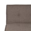 SOFÁ-CAMA BEIGE METAL-MADERA SALÓN 178 X 94 X 86 CM