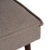 SOFÁ-CAMA BEIGE METAL-MADERA SALÓN 178 X 94 X 86 CM