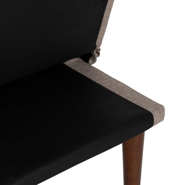 SOFÁ-CAMA BEIGE METAL-MADERA SALÓN 178 X 94 X 86 CM