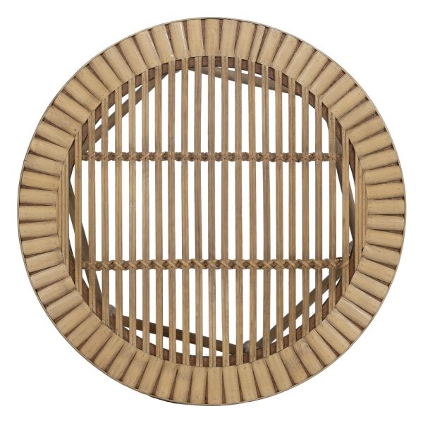 S/2 MESITAS NATURAL BAMBÚ 50 X 50 X 48 CM
