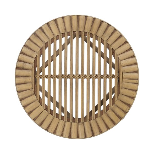 S/2 MESITAS NATURAL BAMBÚ 50 X 50 X 48 CM