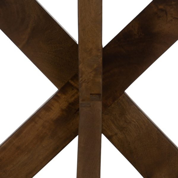 CONSOLA MIEL MADERA DE MANGO DECORACIÓN 130 X 35 X 76 CM