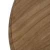 MESA AUXILIAR NATURAL MADERA MINDI SALÓN 50 X 50 X 64 CM