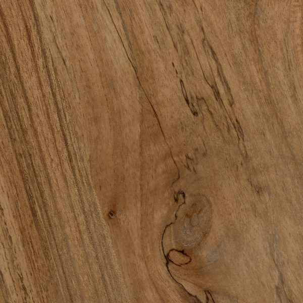 MESA AUXILIAR NATURAL MADERA MINDI SALÓN 50 X 50 X 64 CM