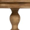 MESA AUXILIAR NATURAL MADERA MINDI SALÓN 50 X 50 X 64 CM